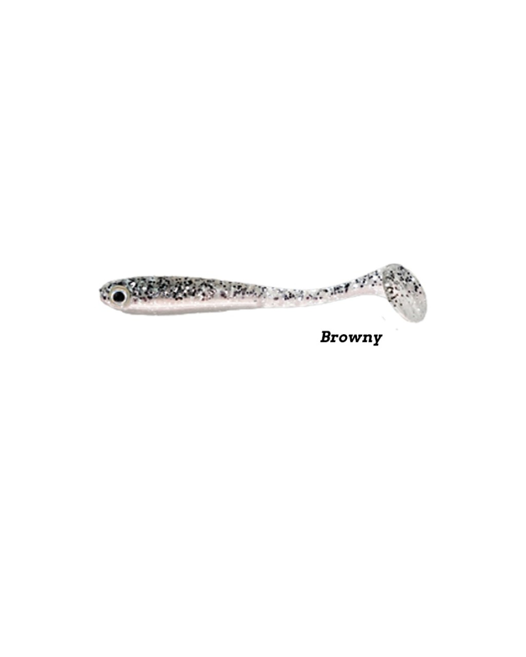 Fujin Bomb Shad 85Mm Slikon Balık Browny
