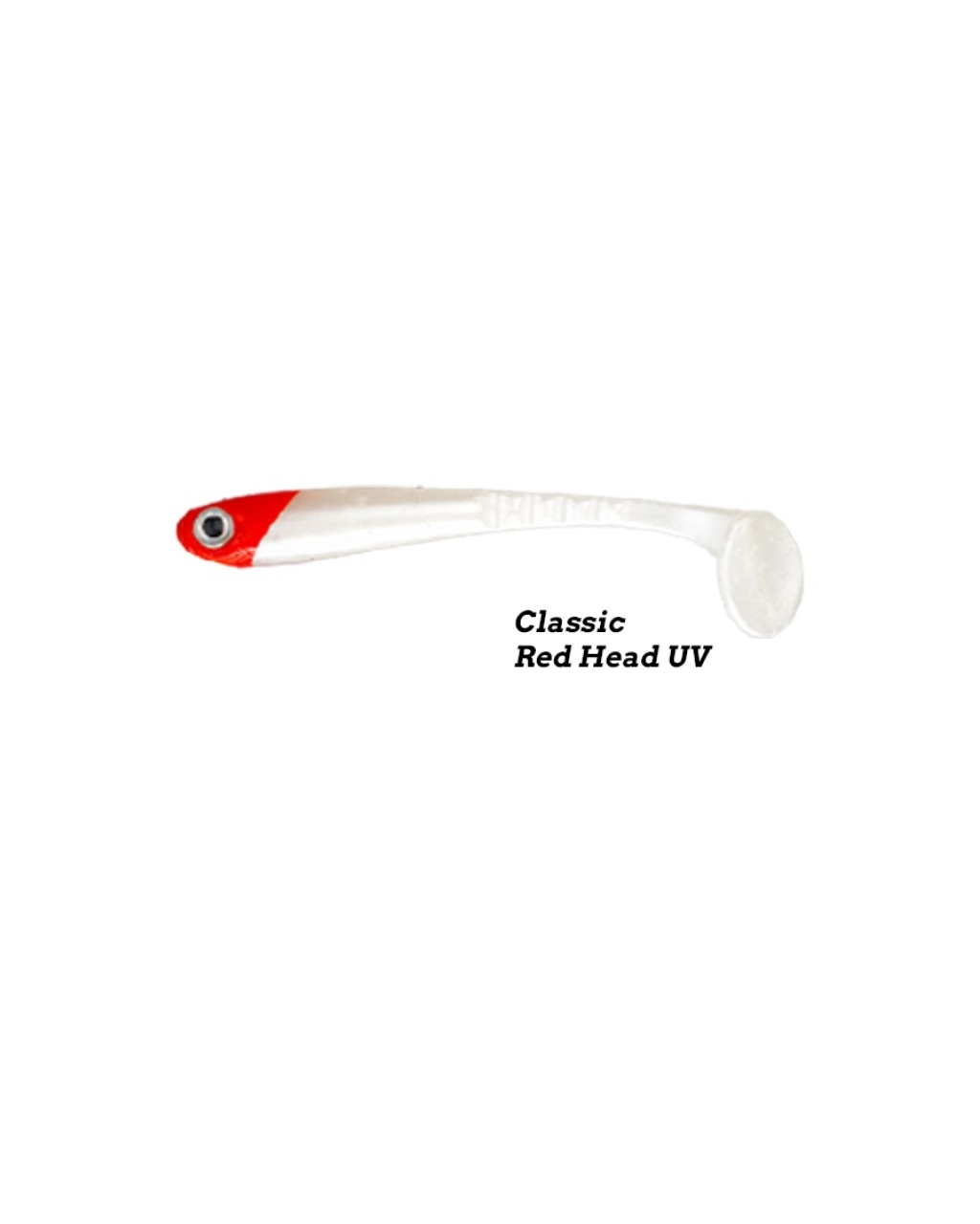 Fujin Bomb Shad 85Mm Slikon Balık Classic Red Head