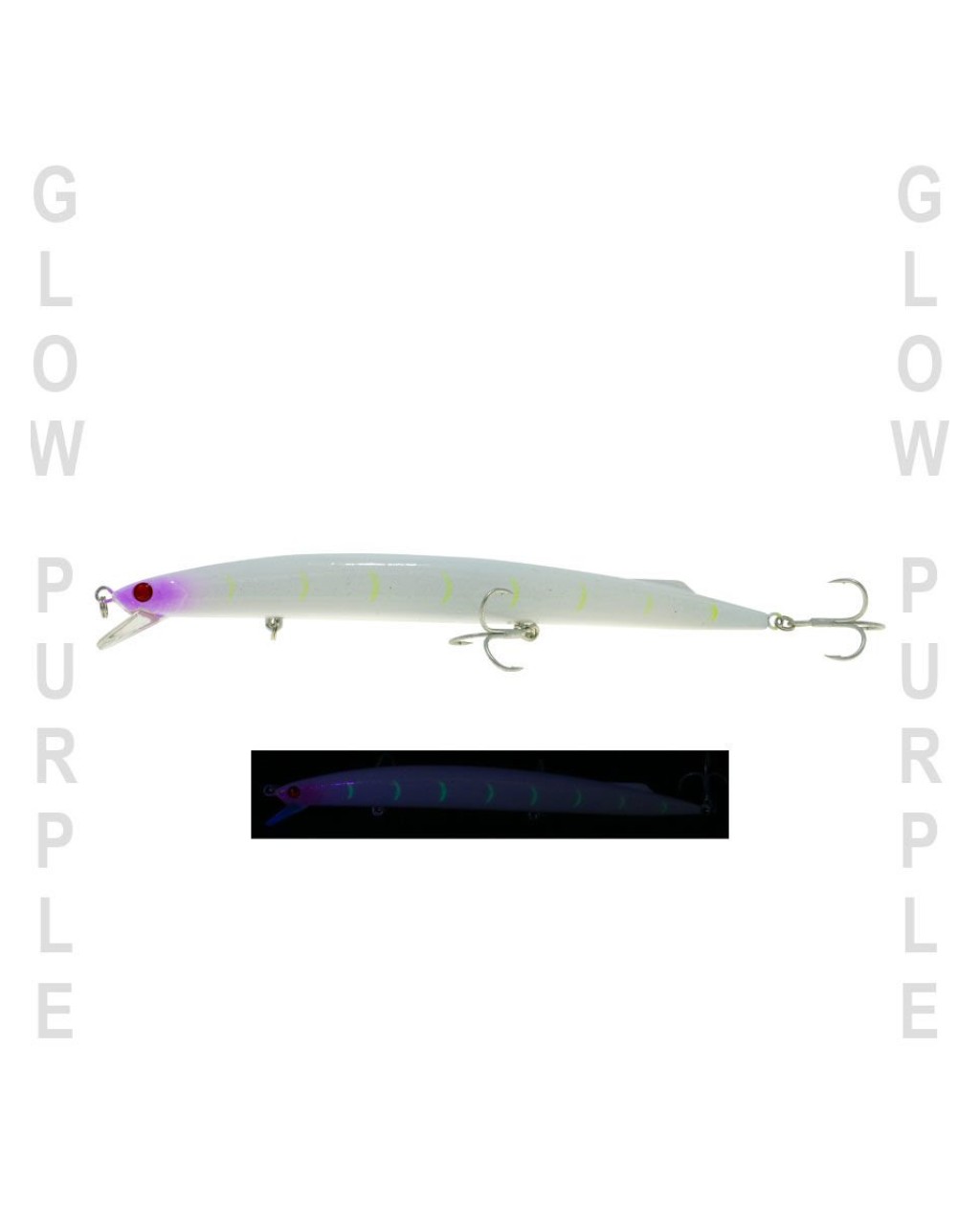Fujin Kingjerk Sinking 19Cm 34Gr #Glow Purple #034
