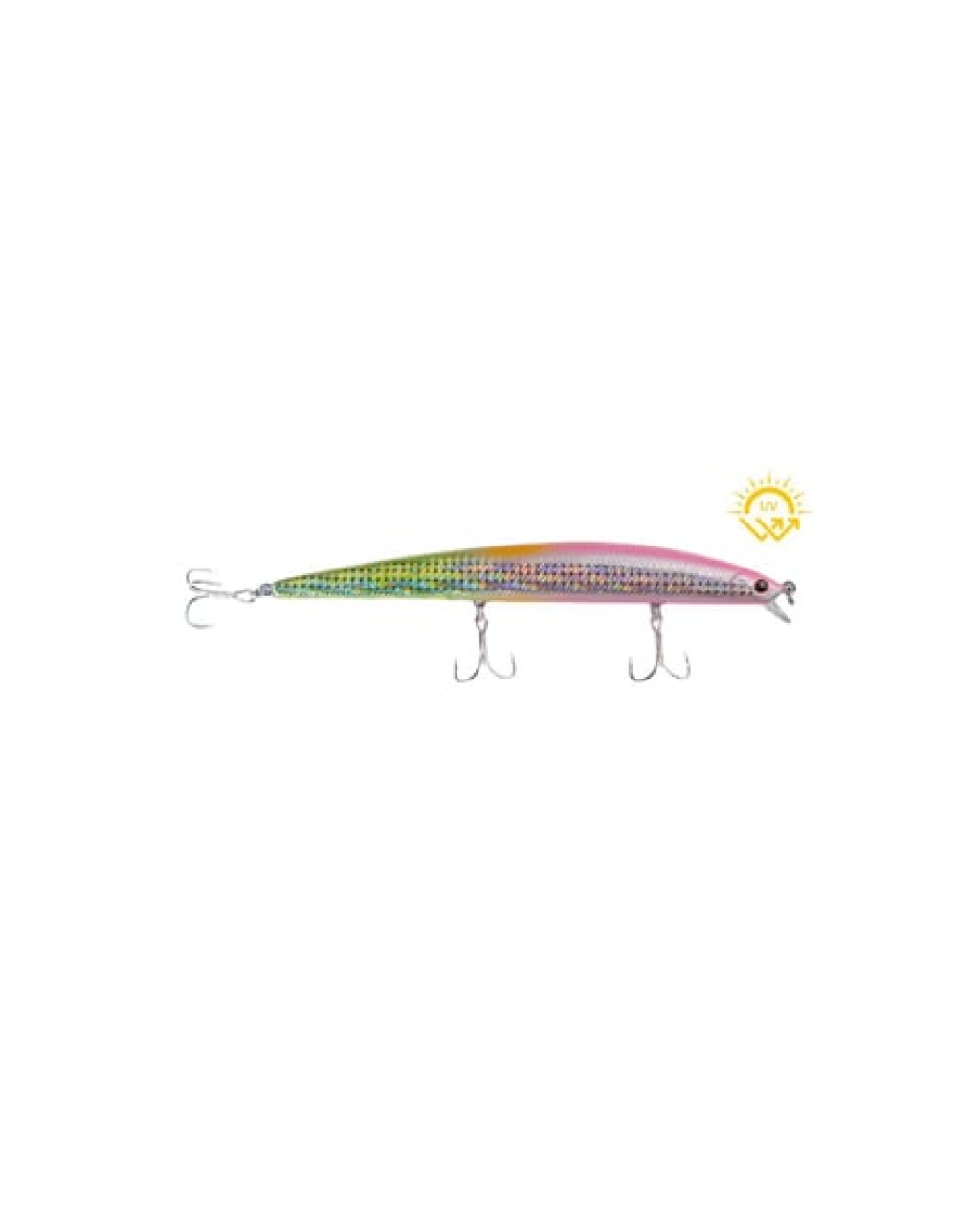 Fujin Shore Liner 145Mm 20Gr Floating Maket Balık 182 Double Pink Chart