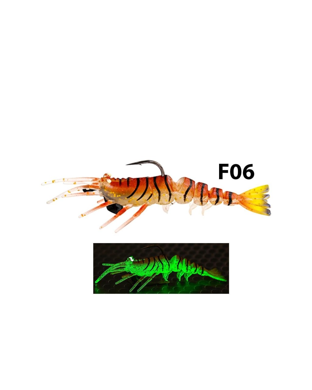 Fujin Shrimper 75Mm 4Gr #F06 Angry Shrimp