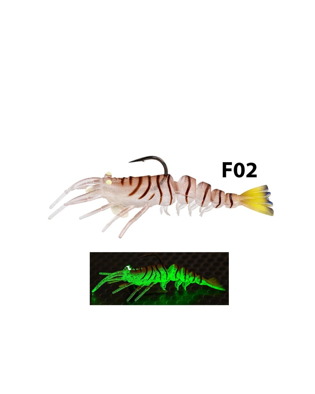Fujin Shrimper 75Mm 4Gr #F02 Tiger