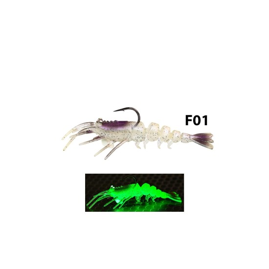 Fujin Shrimper 75Mm 4Gr #F01 Jelly