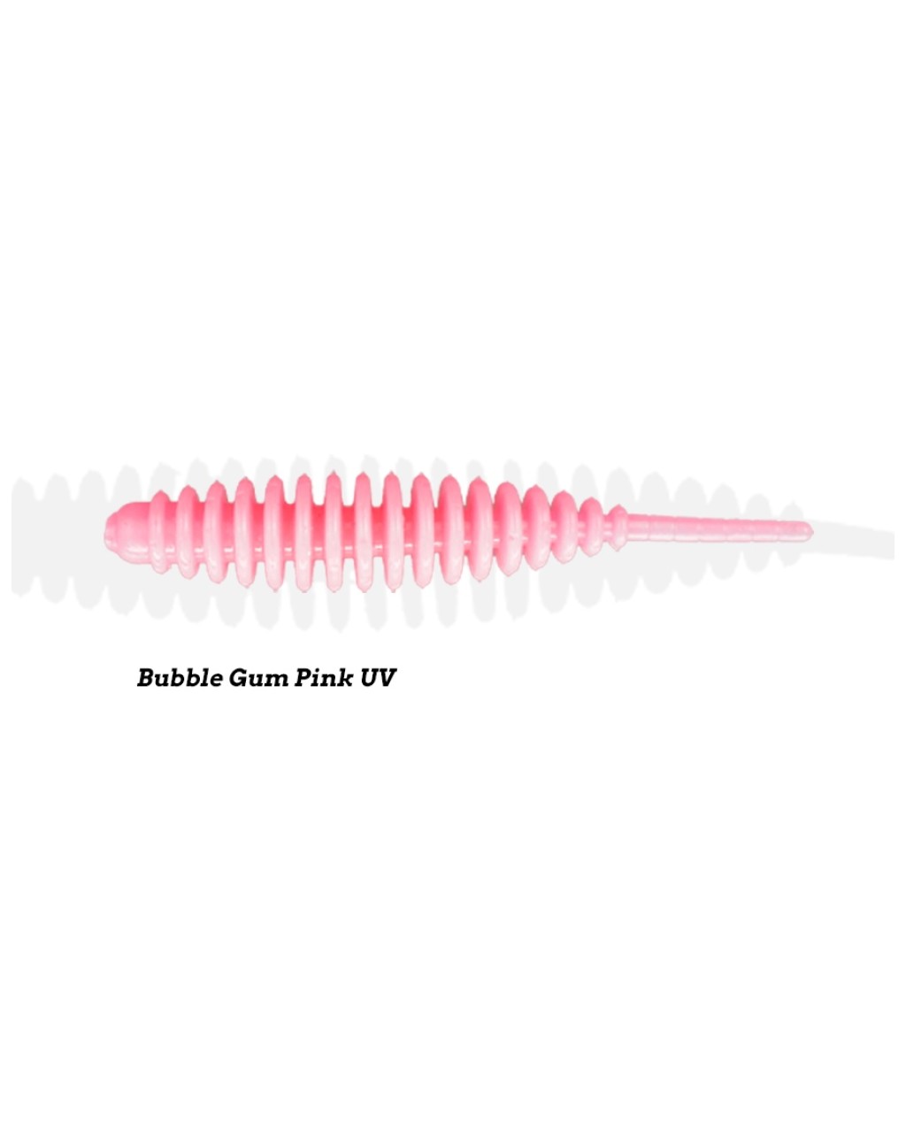 Fujin Tantoo 60Mm Silikon Balık Bubble Gum Pink Uv