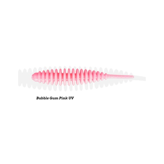 Fujin Tantoo 60Mm Silikon Balık Bubble Gum Pink Uv