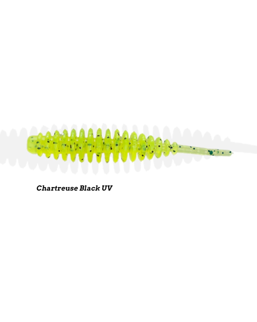 Fujin Tantoo 60Mm Silikon Balık Chartreuse Black Uv