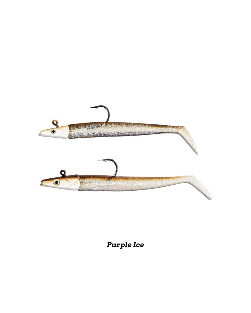 Fujin Zand Eel 11Cm 7-14G Double Combo Purple Ice