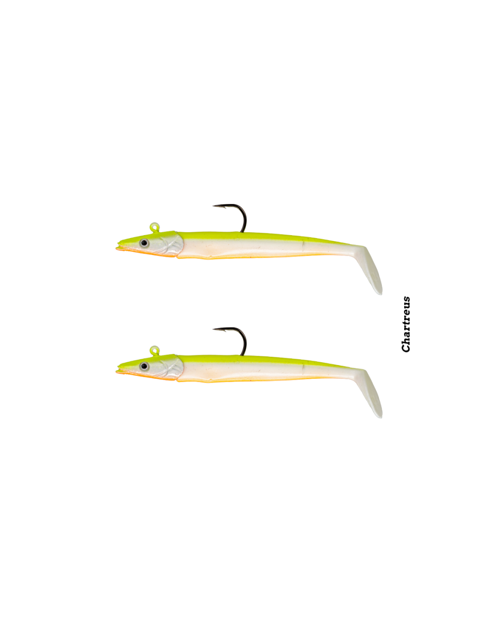 Fujin Zand Eel 11Cm 7Gr-14Gr Double Body+Head Silikon Balık Chartreus