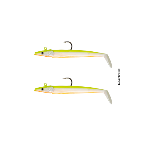 Fujin Zand Eel 11Cm 7Gr-14Gr Double Body+Head Silikon Balık Chartreus