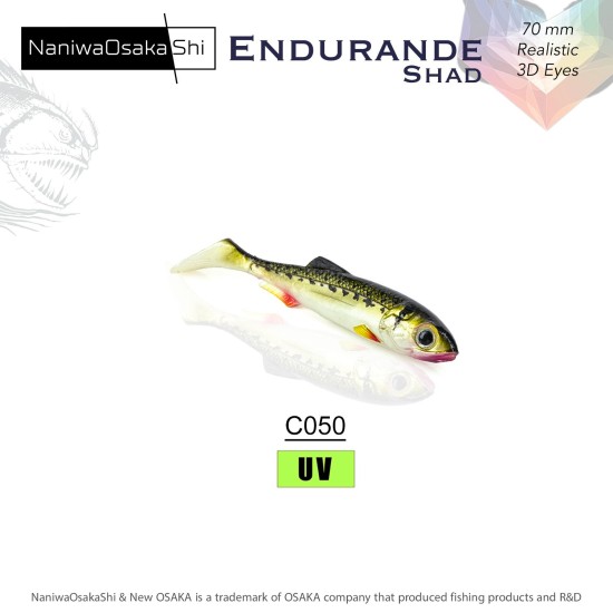 Nanıwaosakashı Endurande Shad 70Mm C050 Vairone