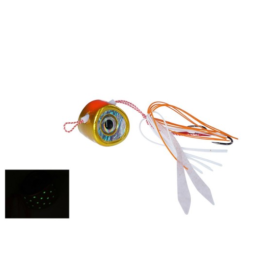 Fujin Salty Rubber 100Gr #10 Orange Glow 3D Sr-021