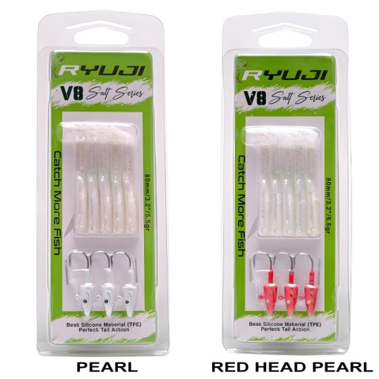 Ryuji V8 Salt Series 80Mm 5.5Cm Pearl