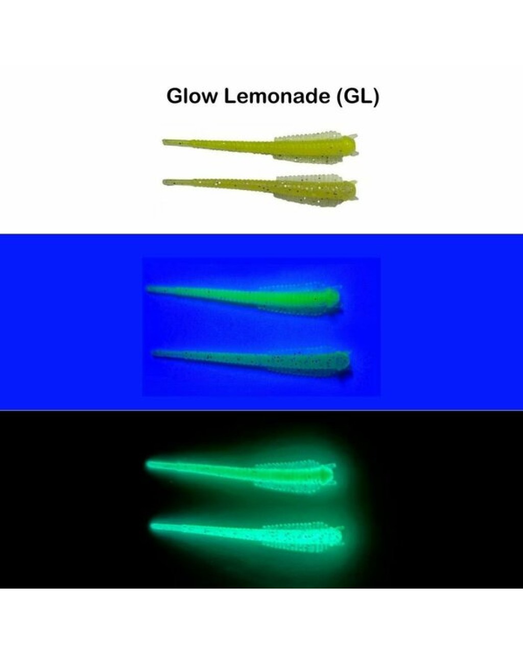 Spıınx Sandworm Sılıkon 6Cm 18P Glow Lemonade