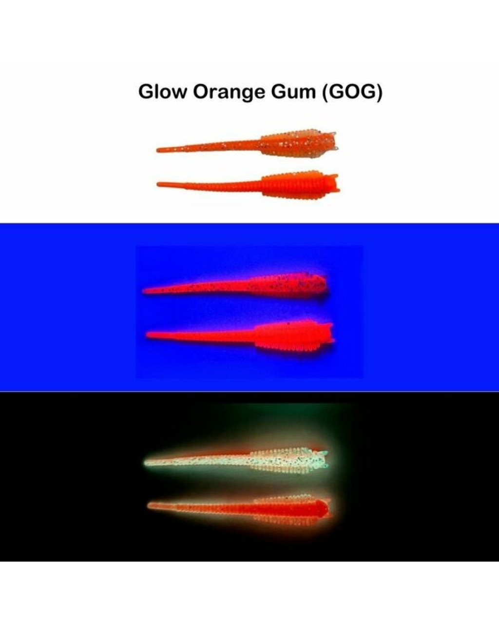 Spıınx Sandworm Sılıkon 6Cm 18P Glow Orange Gum