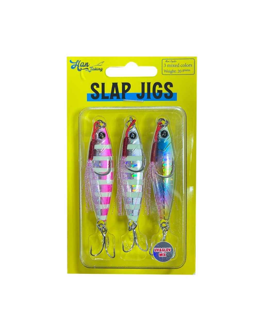 Uv&Glow Mix Slap Jigs Renk - 15