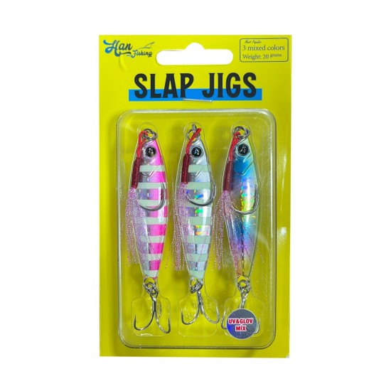 Uv&Glow Mix Slap Jigs Renk - 10