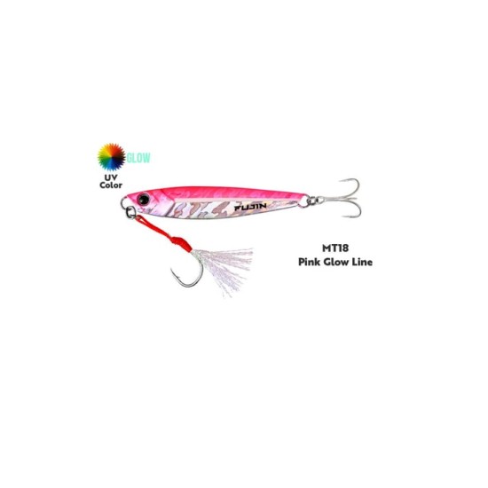 Fujin Jig-X 40Gr Mt18 Pink Glow Line