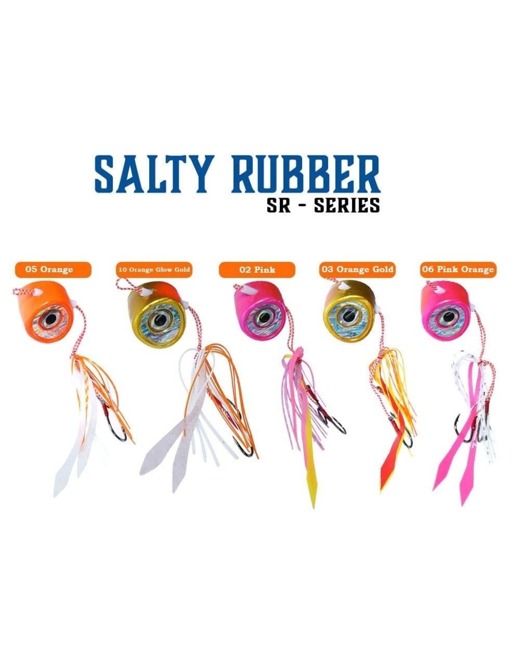 Fujin Salty Rubber 60Gr #02 Pink 3D Eye Sr-11