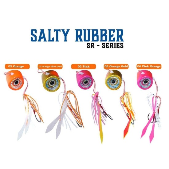 Fujin Salty Rubber 60Gr #03 Orange Gold 3D Sr-10