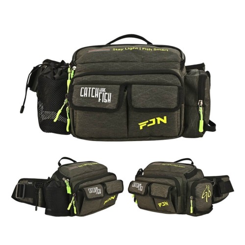 Fujin AjiGo Bel Çantası Khaki - Balıkçı Çantası