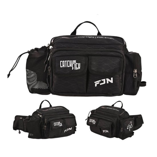 Fujin AjiGo Bel Çantası Black - Balıkçı Çantası Fujin AjiGo Bel Çantası Black - Balıkçı Çantası