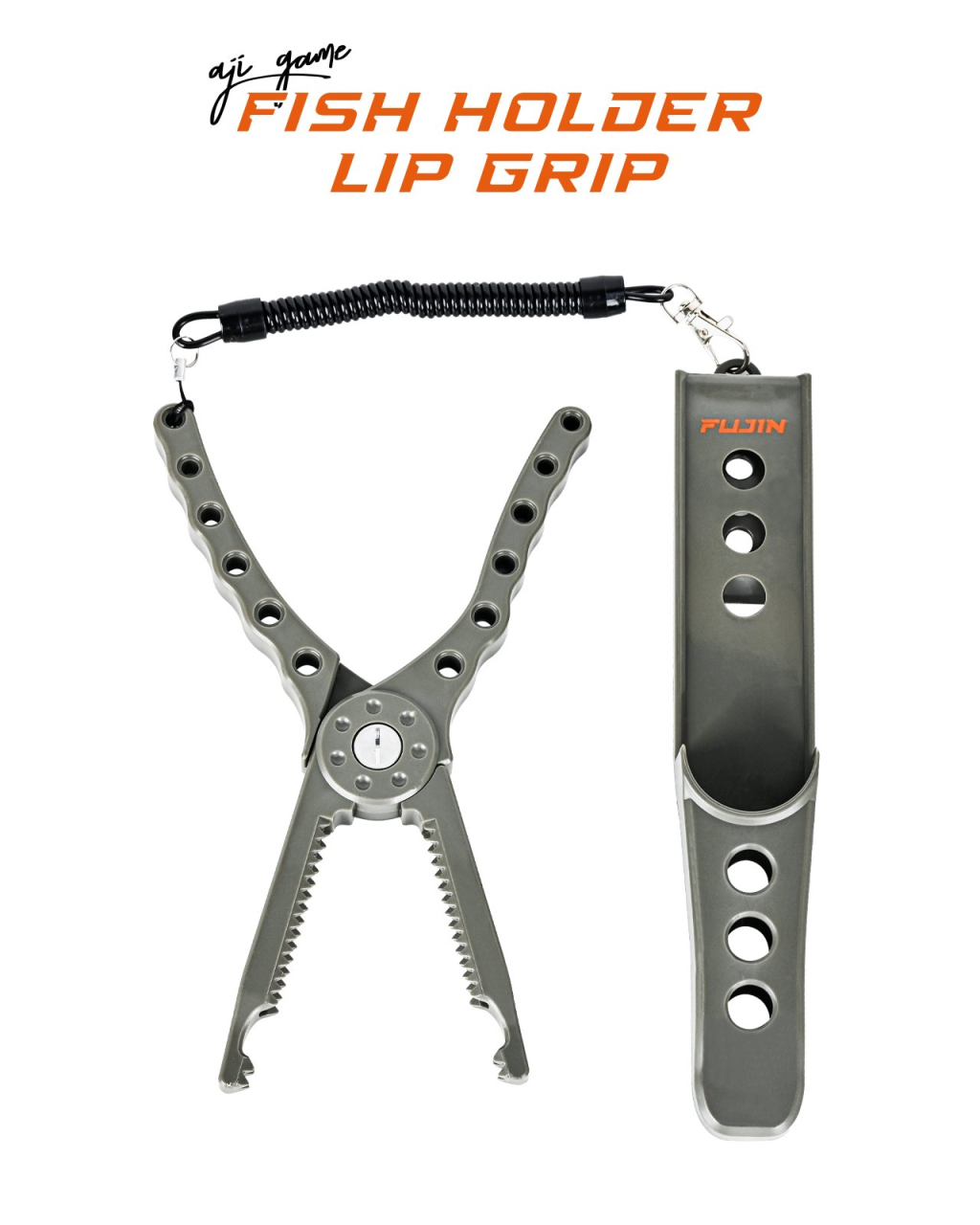 Fujin Fish Holder Lip Grip Dark Green