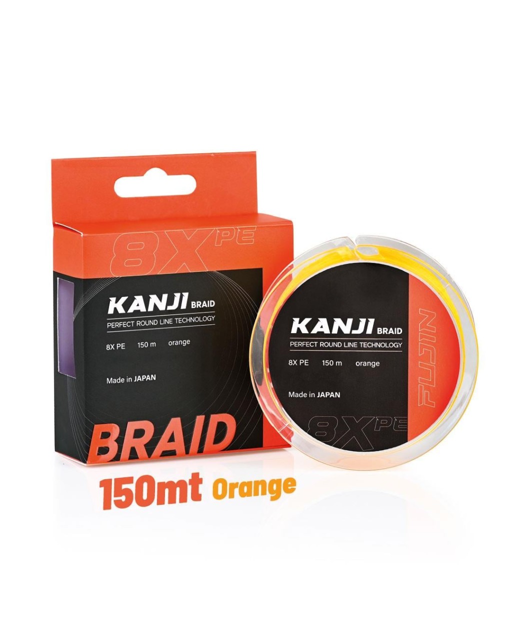 Fujin Kanji 8X 150MT Orange İp Misina 