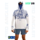 Fujin Pro Angler S26 Buff&Hoodie Izohips White Blue Fujin Pro Angler S26 Buff&Hoodie Izohips White Blue