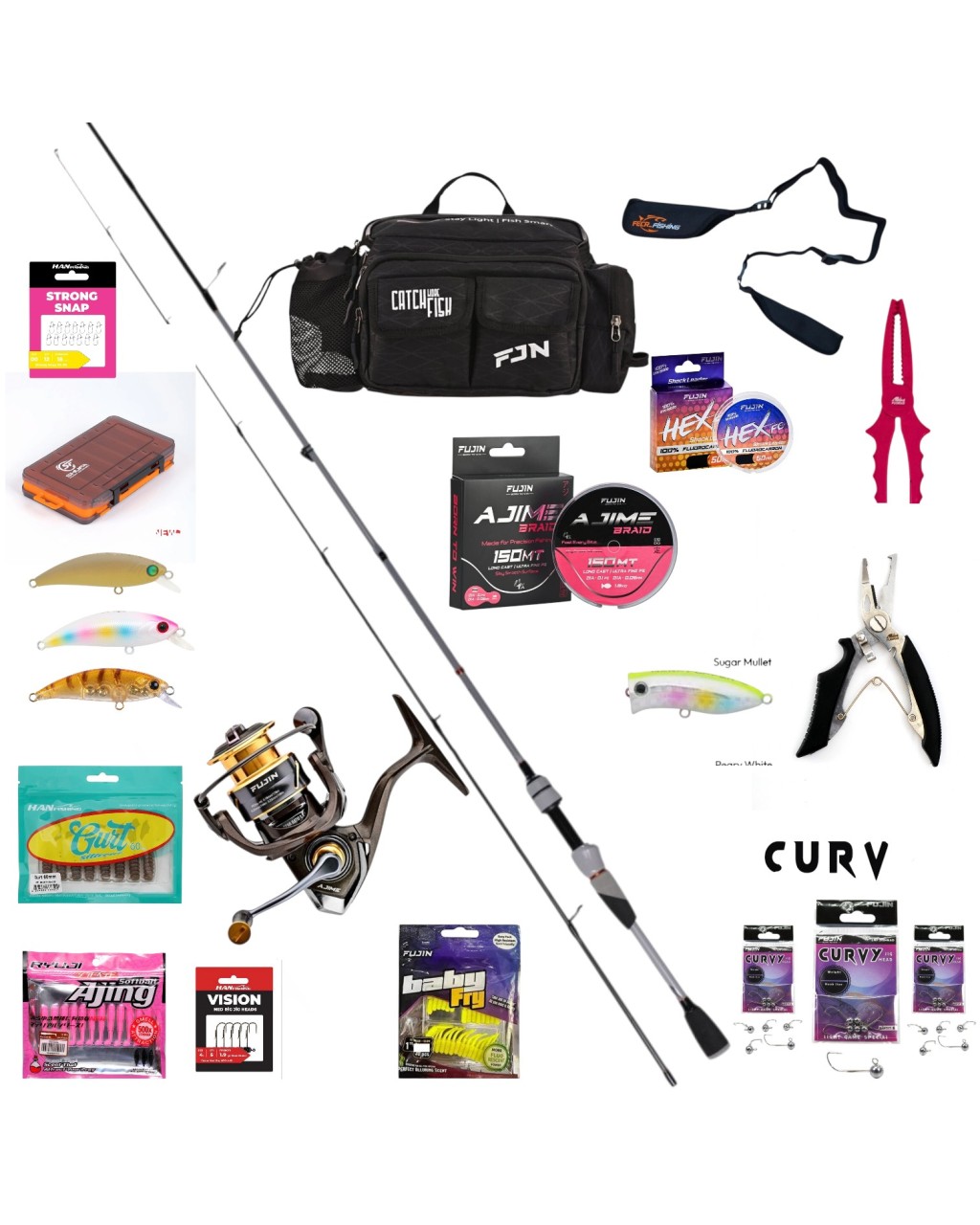 Full Set LRF İle Başlıyorum – Eksiksiz Hazır LRF Olta Seti