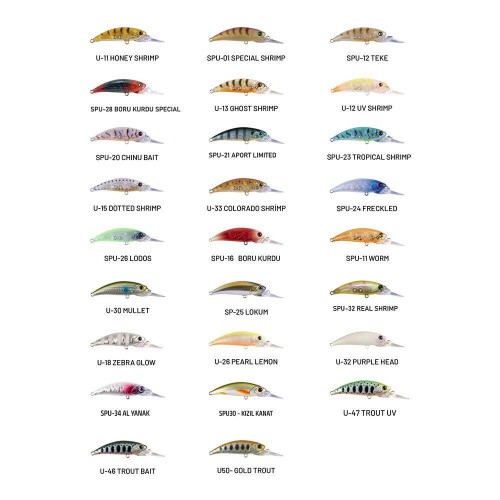 Hanfish Zıpır UG 5cm 5gr LRF Maket Yem