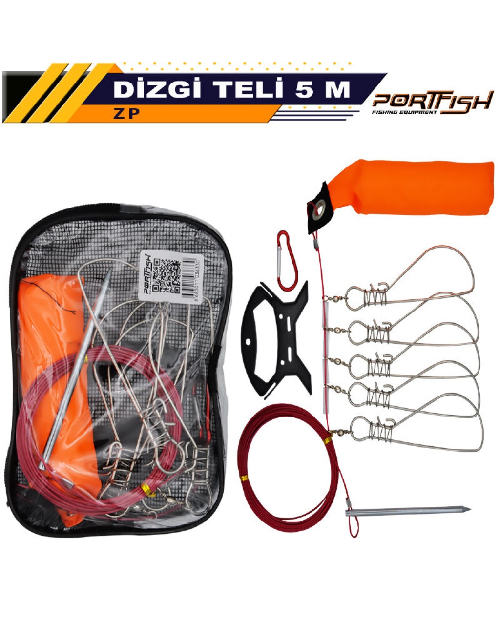 Portfish Kıtka Dizgi Teli 5 m