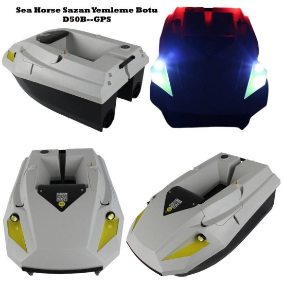 Sea Horse D50B GPS Balık Yemleme Botu