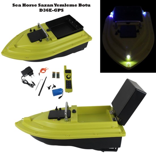 Sea Horse Sazan Yemleme Botu D36E-GPS