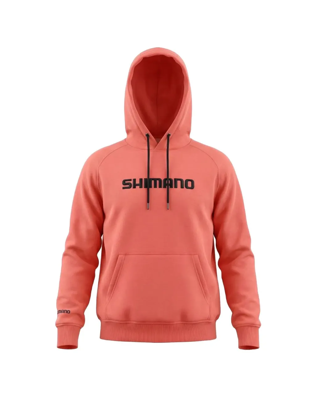 Shimano Hoodie Kapüşonlu Sweatshirt (Coral)