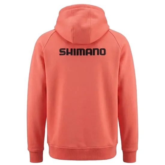 Shimano Hoodie Kapüşonlu Sweatshirt (Coral)
