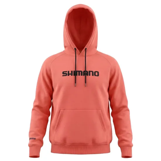 Shimano Hoodie Kapüşonlu Sweatshirt (Coral)