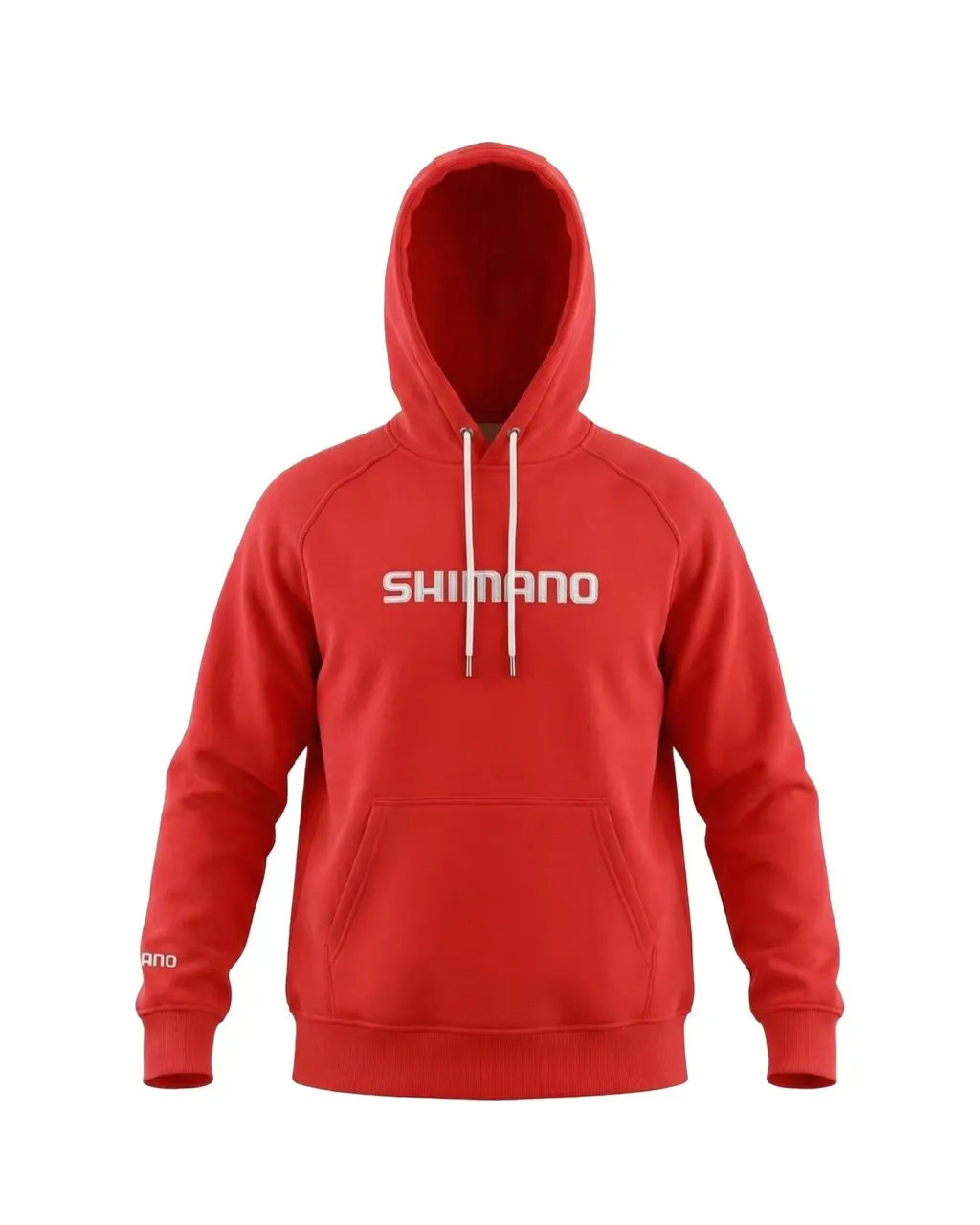 Shimano Hoodie Kapüşonlu Sweatshirt (Red)