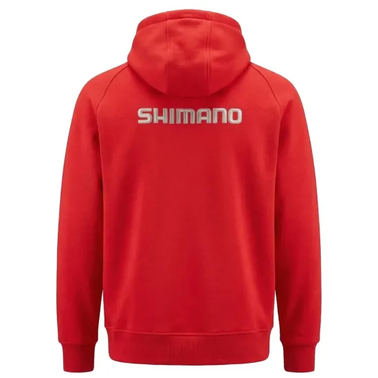 Shimano Hoodie Kapüşonlu Sweatshirt (Red)
