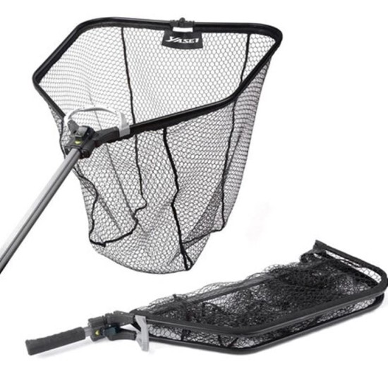 Shimano Yasei Medium Rubber Net Katlanır Balıkçı Kepçesi