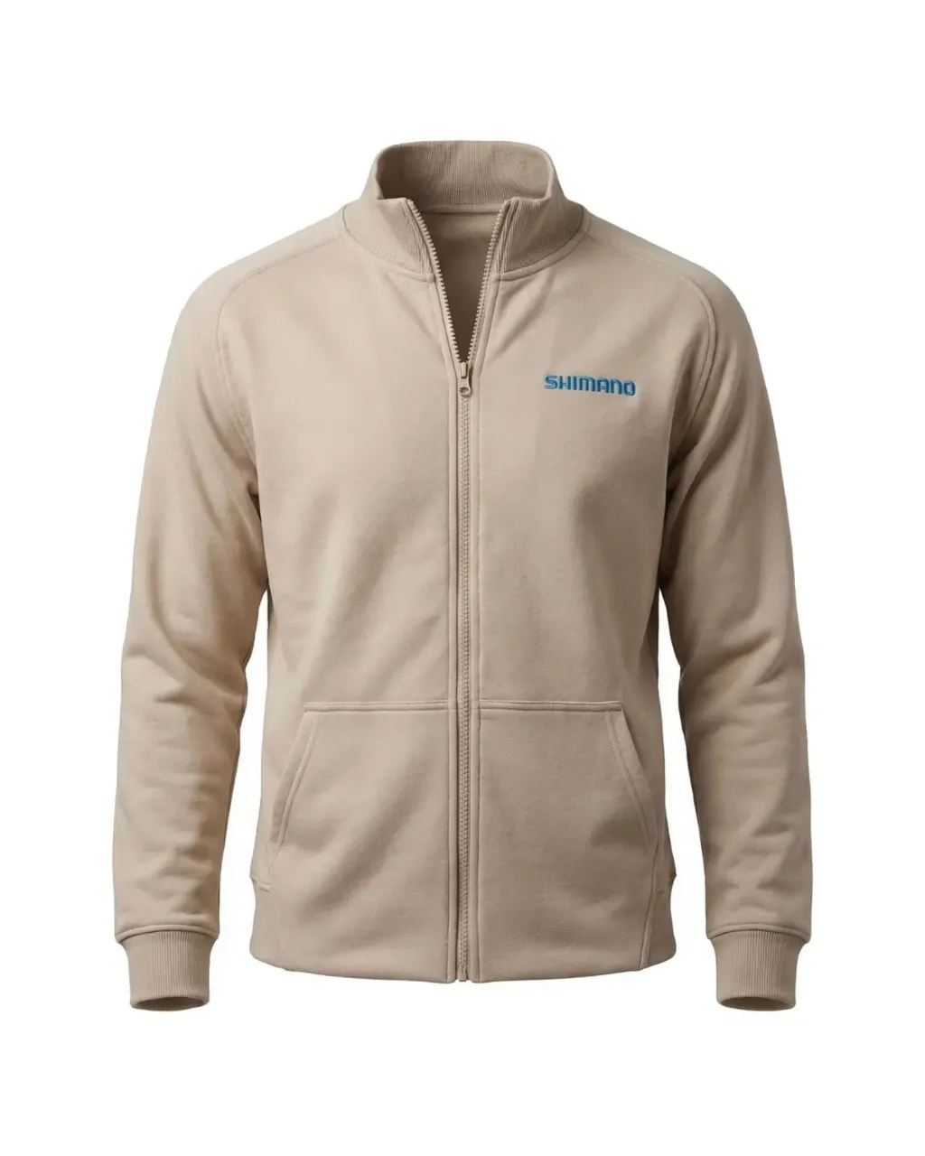 Shimano Zipper Sweatshirt (Beige)