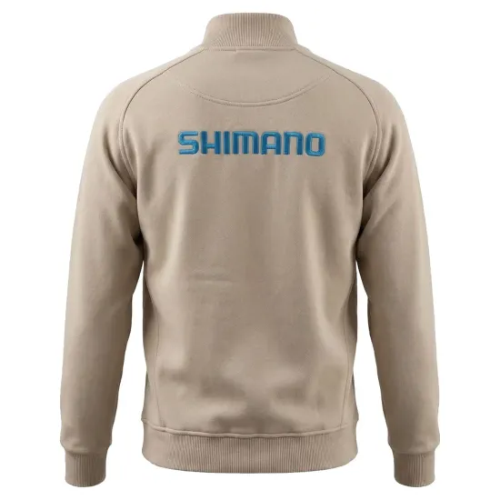 Shimano Zipper Sweatshirt (Beige)