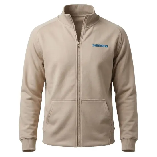 Shimano Zipper Sweatshirt (Beige)