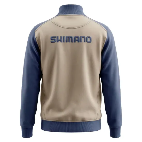 Shimano Zipper Sweatshirt (Beigo/Indigo)