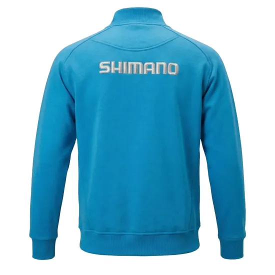 Shimano Zipper Sweatshirt (Shimano Blue)